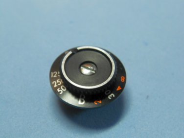 Praktica nova original shutter speeds dial