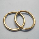 Vintage round strap rings 23mm wide Vintage round strap rings 23mm wide