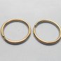 Vintage round strap rings 23mm wide