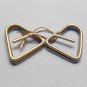 Vintage metal strap rings 12mm wide