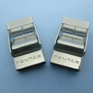 Vintage pentax original metal strap buckles 11mm wide Vintage pentax original metal strap buckles 11mm wide