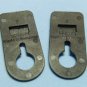 Rare vintage camera corner protectors for strap