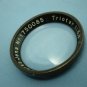 Carl Zeiss Jena Triotar 3.8/75 original front lens element / group from rolleicord camera