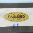 Vintage JCII 04 Passed origina quality control sticker II