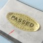 Vintage JCII 77 Passed origina quality control sticker I