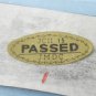 Vintage JCII 77 Passed origina quality control sticker I