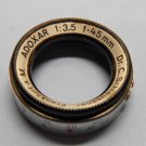 Vintage adoxar 3.5/45 focusing ring fron adox camera Vintage adoxar 3.5/45 focusing ring fron adox camera