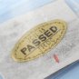 Vintage JCII 07 Passed origina quality control sticker I rd