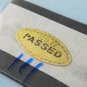 Vintage JCII 22 Passed origina quality control sticker III