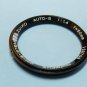 Olympus om zuiko 1.4/50 original brand identifier lens ring