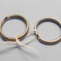 Vintage round metal strap rings 13mm wide ii