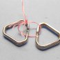 Vintage metal strap rings pentax spotmatic type