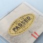 Vintage JCII 15 Passed origina quality control sticker II