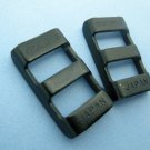 Olympus original metal black strap buckles 12mm wide