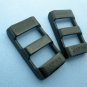 Olympus original metal black strap buckles 12mm wide