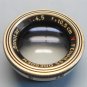 Feinmess Bonotar 4.5 / 105 original lens from beier beirax folding camera