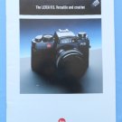 Leica r5 original sales brochure
