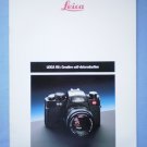 Leica r6 original sales brochure