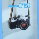 Nikon fm original sales brochure