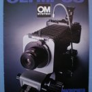 Olympus om macrophoto group original sales brochure