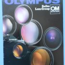 Olympus om zuiko lenses original sales brochure Olympus om zuiko lenses original sales brochure