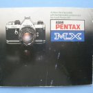 Pentax mx original sales brochure