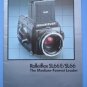 Rolleiflex sl66 original sales brochure