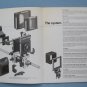 Sinar cameras original sales brochure
