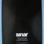 Sinar cameras original sales brochure