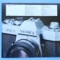 Yashica fx-1 original sales brochure