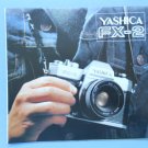 Yashica fx-2 original sales brochure