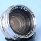 Vintage voigtlander septon 2 / 50 dkl mount bessamatic ultramatic cameras Vintage voigtlander septon 2 / 50 dkl mount bessamatic ultramatic cameras