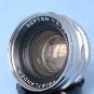Vintage voigtlander septon 2 / 50 dkl mount bessamatic ultramatic cameras