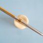 Vintage aurora marco polo gold plated & chrom original ballpoint pen with used original refill