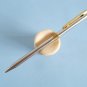 Vintage aurora marco polo gold plated & chrom original ballpoint pen with used original refill