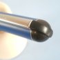 Vintage aurora idea blue & chrom original ballpoint pen with used original refill