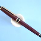 Rare vintage unbranded burgundy & black fountain pen very beautiful nib