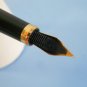 Rare vintage black GT fountain pen with very beautiful nib