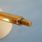 Rare vintage paper mate double heart S gold plated ballpoint pen with original used refill