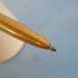 Rare vintage paper mate double heart S gold plated ballpoint pen with original used refill