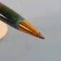 Vintage Inoxcrom green-marbled & black original ballpoint pen