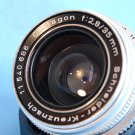 Vintage Schneider Kreuznach Curtagon 2.8 / 35 lens DKL mount Vintage Schneider Kreuznach Curtagon 2.8 / 35 lens DKL mount