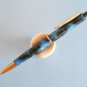 Vintage Waterman Reflex biue-black marbled GT original ballpoint pen