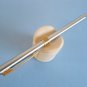 Vintage Aurora Marco Polo original chrome & gold ballpoint pen III