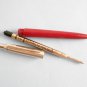 Parker Jotter chrome & red ballpoint pen with original empry refill france