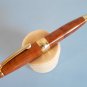 Rare vintage brown-marbled unbranded mini ballpoint pen