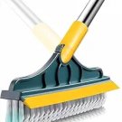 Bathroom Cleaning Brush with Wiper 2 in 1 for Home