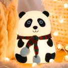 Table Lamp Touch Silicone Panda Light Night Lamp  (10 cm, White)