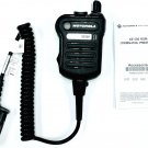 Motorola XE500 REMOTE SPEAKER MICROPHONE w channel knob BLACK pmmn4106 pmmn4106cblk NEW