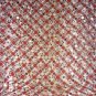 Rust & Brown King Size Quilt measures 102x102 inches